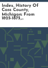Index__history_of_Cass_County__Michigan