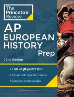 Princeton_Review_AP_European_history_prep