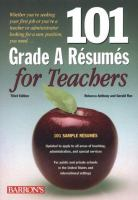 101_grade_A_re__sume__s_for_teachers