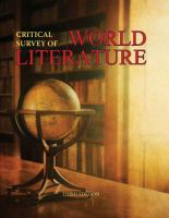 Critical_survey_of_world_literature