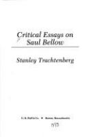 Critical_essays_on_Saul_Bellow