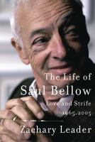 The_life_of_Saul_Bellow